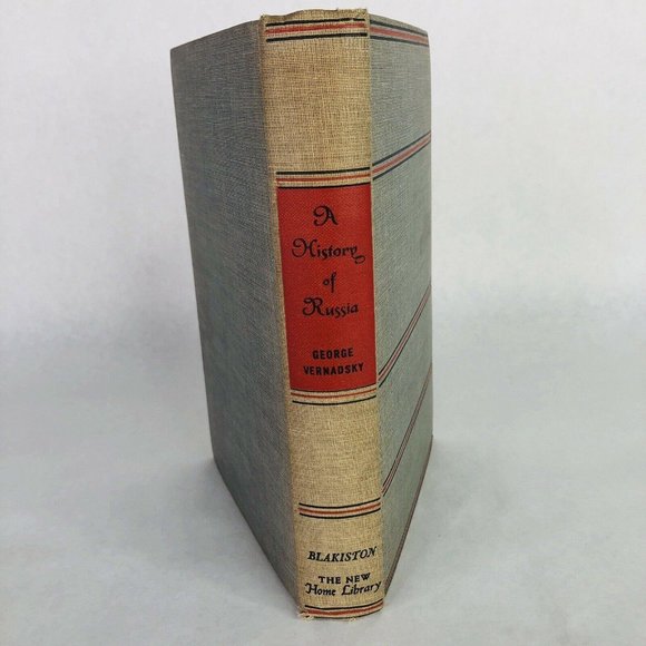 A History of Russia George Vernadsky Hardcover Book 1944 Yale University Press - Picture 3 of 7